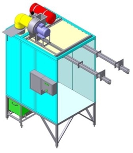 Кабины окрасочные Тупиковая КЛ-2Ф-01М грн.0