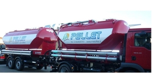 Алюминиевый полуприцеп-цистерна для перевозки пеллета, крупы, муки, комбикорма навалом грн.0