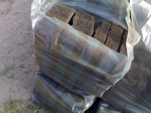 Торфобрикет топливный грн.0