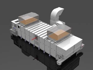 Ленточная сушилка для сушения опилок, щепы, пеллет Stela, тип BTL 1/3000-6 грн.0