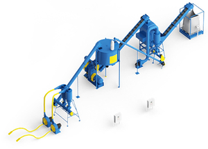 Комплексная линия гранулирования отходов сельхозпереработки грн.0