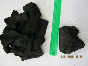 Древесный уголь из фруктовых деревьев грн.3