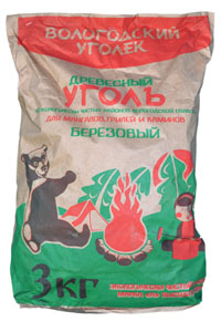 Древесный уголь Вологда грн.0