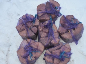 Предлагаем березовые дрова колотые фассованные грн.0