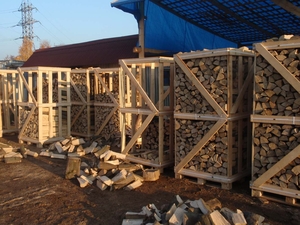 Продаю дрова свежеколотые в ящиках 1-1-2м грн.0