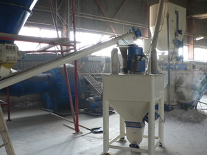 Продается биушна робоча лінія на топливні гранули грн.0