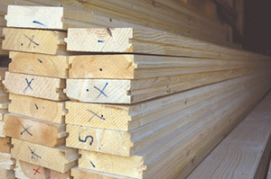 Доска пола хвойная сухая цельная шпунтованная грн.0