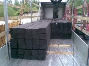 Брус стрелочный деревянный грн.