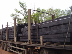 Брус мостовой грн.