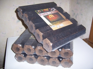 Топливный брикет из скорлупы грецкого ореха грн.0