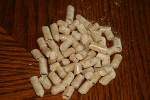 Древесные гранулы грн.110