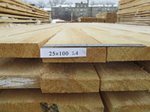 Доска обрезная от производителя от 1 м3 грн.1300