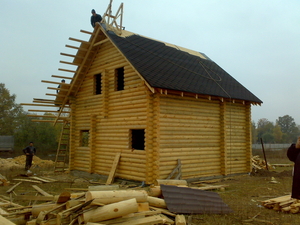 Низкие цены оцилиндрованное бревно грн.1200