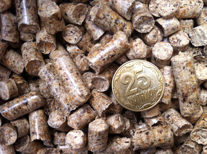 Пеллеты древесные 6 и 8 мм от производителя грн.1