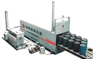 Установка для розігріву бітуму в бочках грн.0