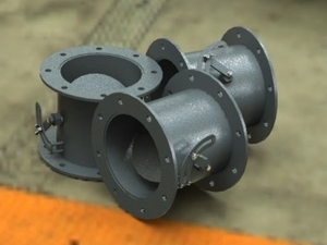 Заслінки газо-повітряні грн.0