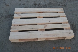 Компания производит поддоны разных типоразмеров грн.80