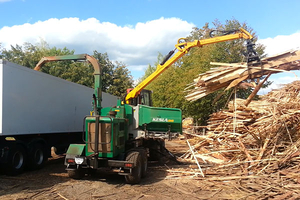 Сосновая щепа с размерами фракций до 50 мм грн.0