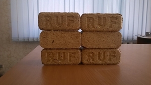 Топливные брикеты RUF из древесины для котлов и печей грн.3800