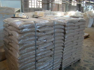 Продаём пеллету 6мм светлую грн.1