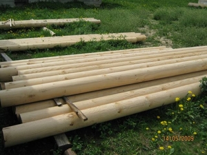 Производим и продаем бревна оцилиндрованые грн.0