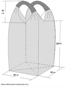 Продам мягкие контейнеры (МКР, биг-бэги) грн.110