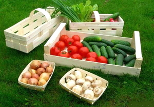 Корзинки, лукошки из лущёного шпона грн.