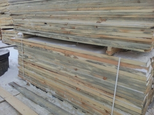 Продам доску обрезную на экспорт грн.100