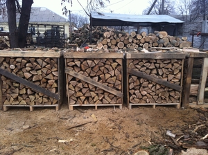 Дрова твердых пород на поддонах грн.0