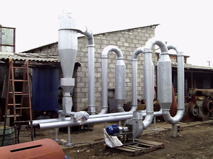 Сушилка пневматическая для сушки опилок, лузги СП-05 грн.1