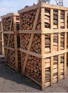 Дрова колотые в ящиках на палетах (2RM): дуб, ясень, граб грн.1340