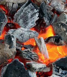 Уголь древесный из твёрдых пород древесины для ресторанов грн.0