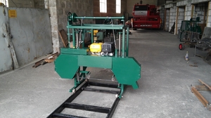 Пилорама ленточная на двигателе Садко грн.