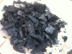 Древесный уголь из бука и граба грн.9