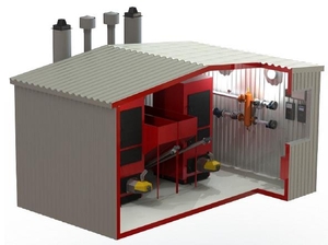 Транспортабельные котельные установки модульные грн.1800000