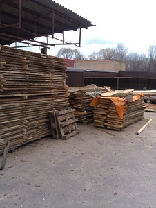 Доска липы необрезная 30мм сухая грн.5000