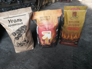 Древесный уголь от производителя грн.0