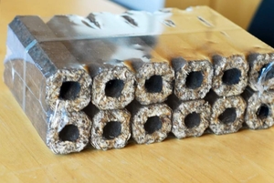 Брикеты пини-кей с чистой лузги подсолнечника грн.0