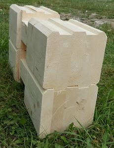 Клеенный профилированный брус грн.12000