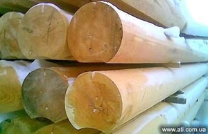 Оцилиндрованное бревно грн.1