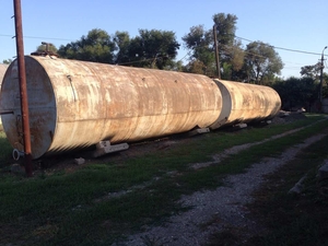 Продам 3 бочки металлические 55 кубов грн.70000