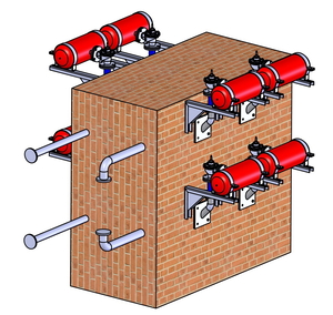 Пневмоимпульсная очистка конвективной поверхности котла грн.8600