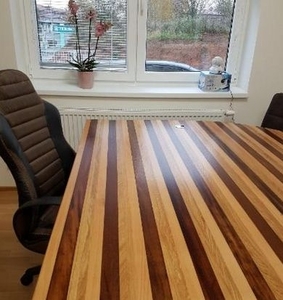 Однослойные массивные древесные плиты из дуба и ореха грн.35