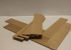 Массивная половая дубовая доска S4S грн.38