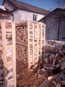 Продам колотые дрова в ящиках грн.0