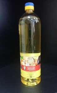 Подсолнечное масло рафинированное в 1л бутылке грн.17