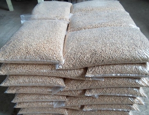 Древесная пеллета ENplus 6мм, 15 кг мешок, биг бэг грн.1