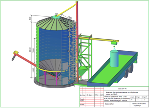 Производим бункера, силоса, емкости для хранения пеллет и щепы грн.