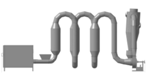 Сушилка аэродинамическая, сушка опилок грн.65000