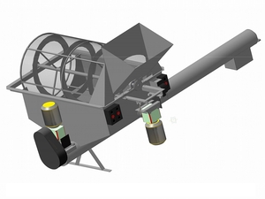 Калибратор (просеиватель) подача сырья в сушку с частотником грн.